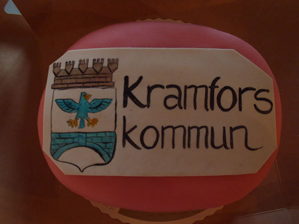 Kommuntårta/Municipality cake