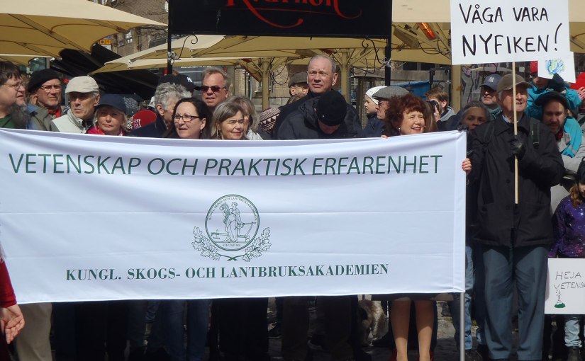 March for Science, Stockholm 2017