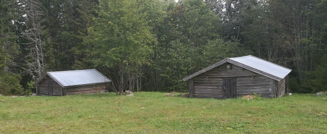 Fähusen. The cattle houses.