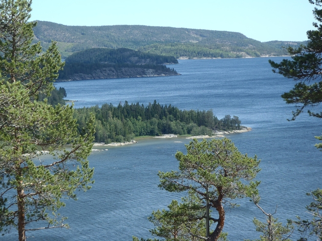 Utsikt från Hornöberget.