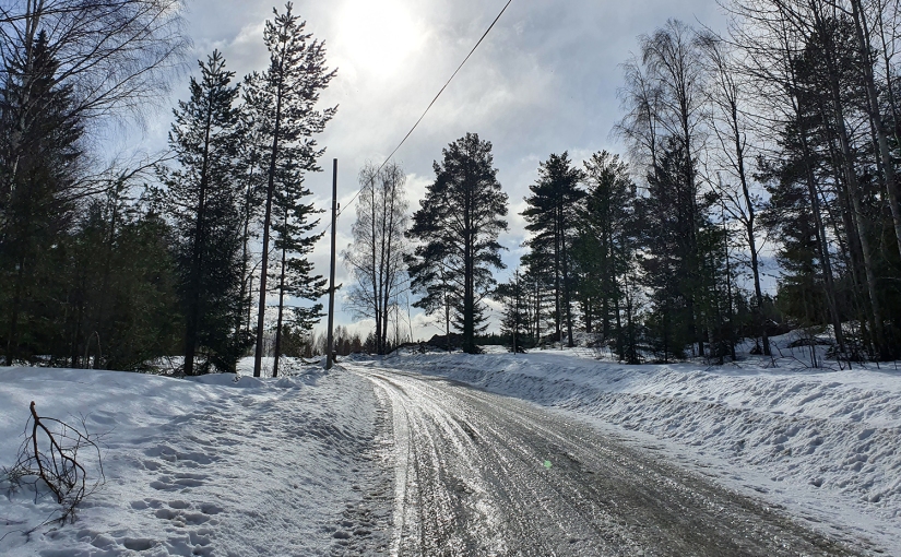 Isig promenad/Icy walk