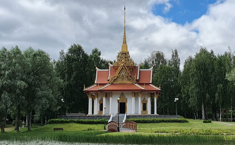 Utflykt till Thailändska paviljongen/Trip to the Royal Thai Pavilion