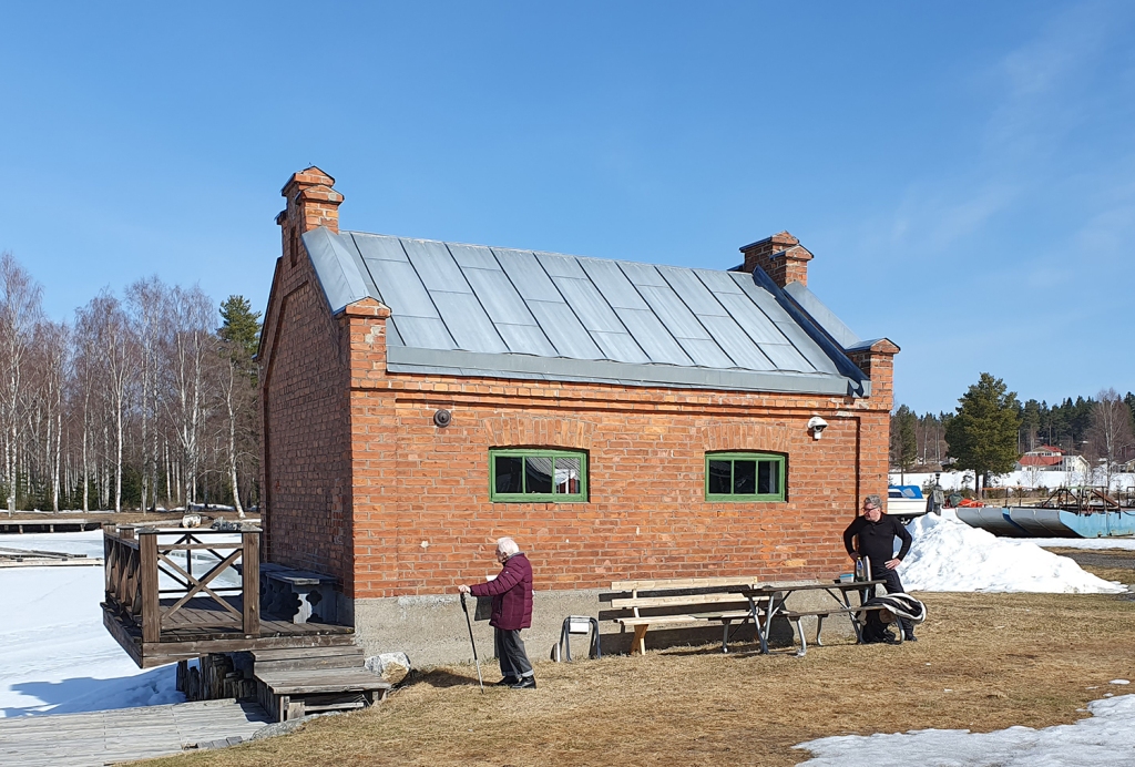 Spruthuset vid Svanö Båthamn
