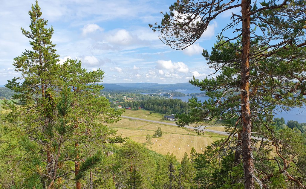 Utsikt mot Sandöbron.